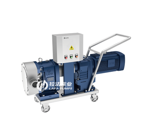 Hot pot bottom material delivery pump